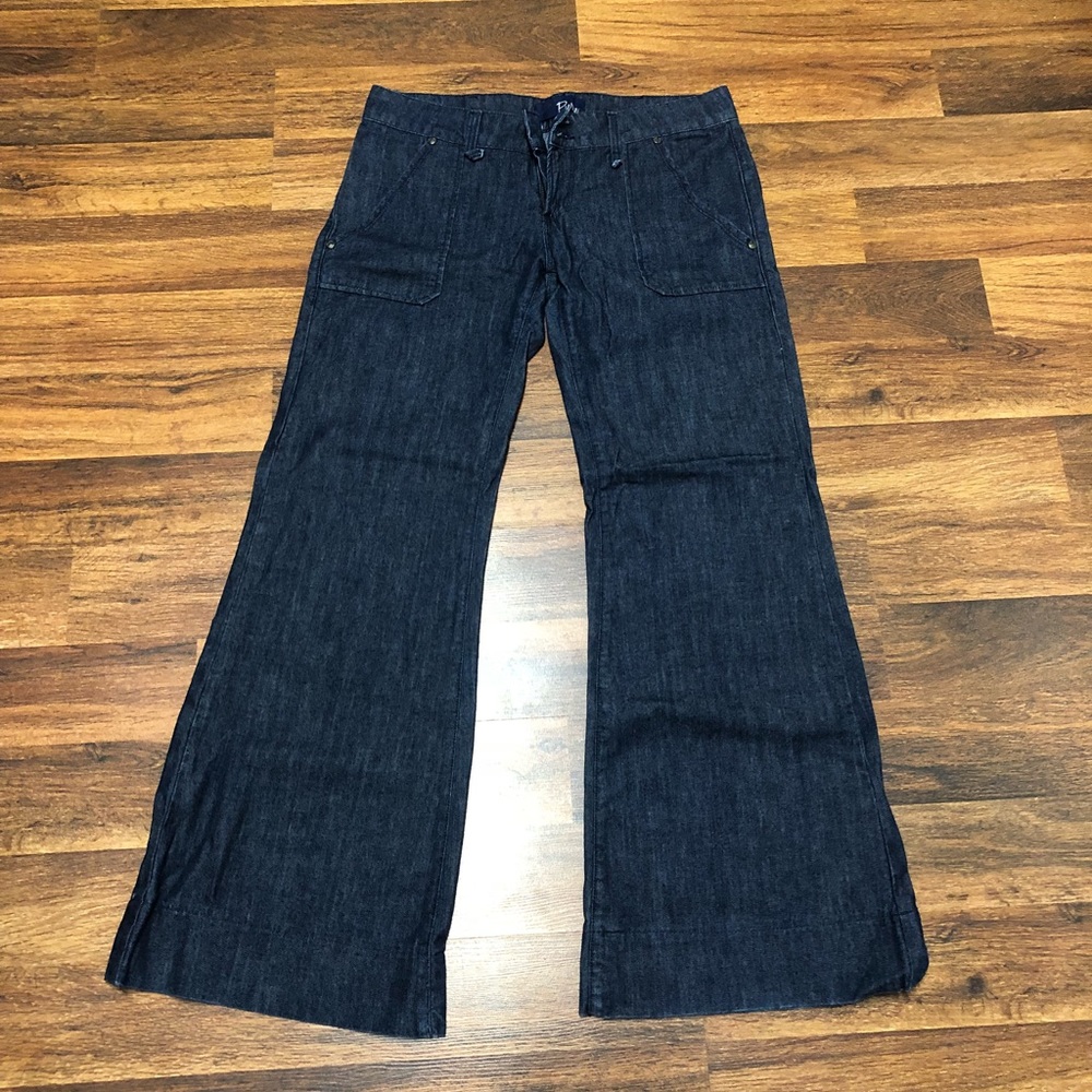Pierce Denim Wide Leg